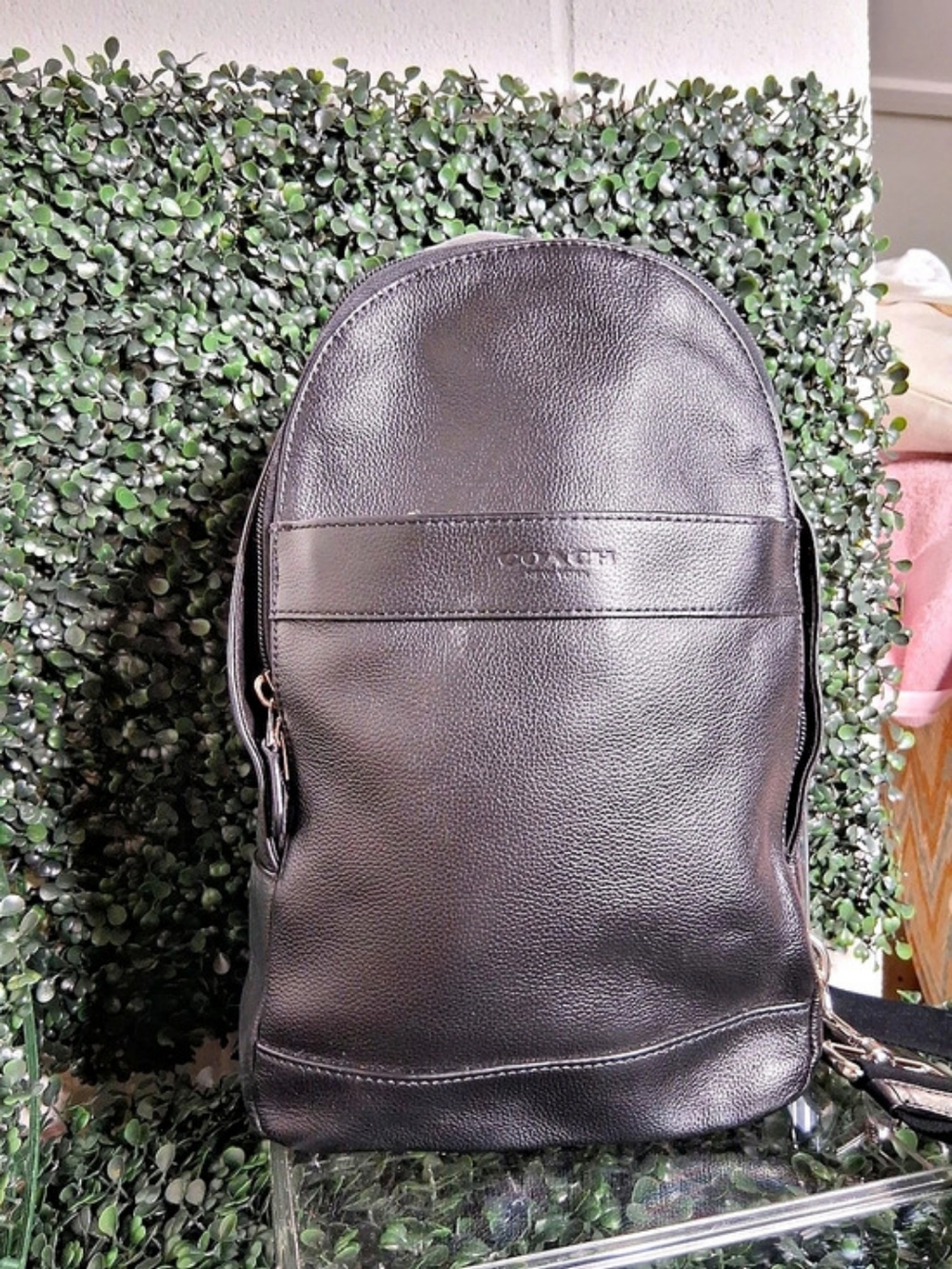 Coach Charles Pack Backpack in Black
